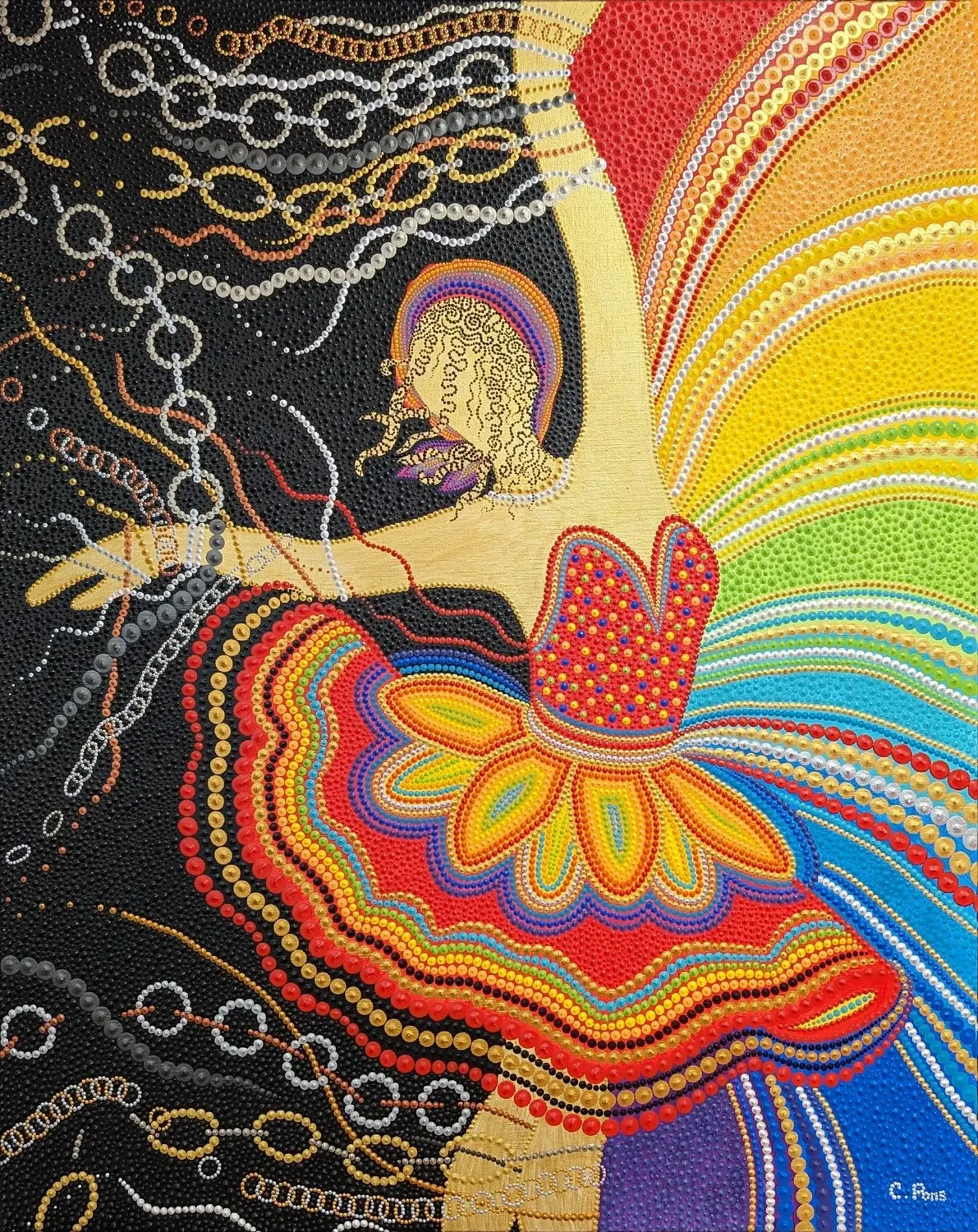 Libération — 73 × 92 cm — 2019 — Caroline Pons
