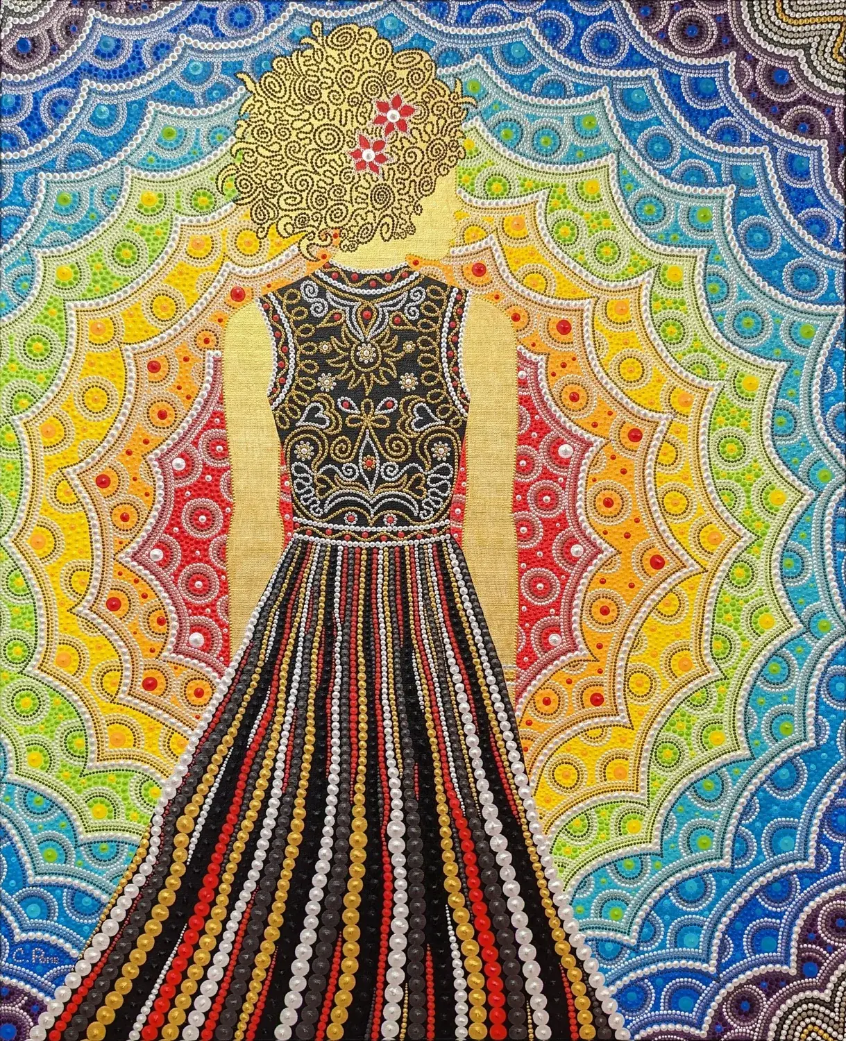 Sérénité — 73 × 92 cm — 2019 — Caroline Pons