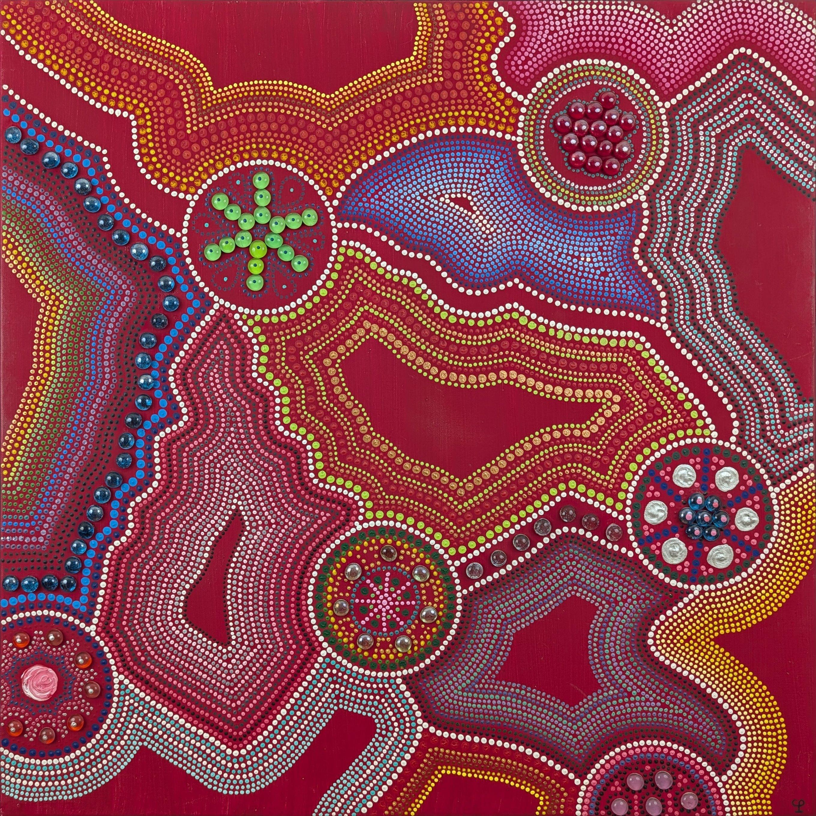 Songe aborigene - 80x80 - 2008