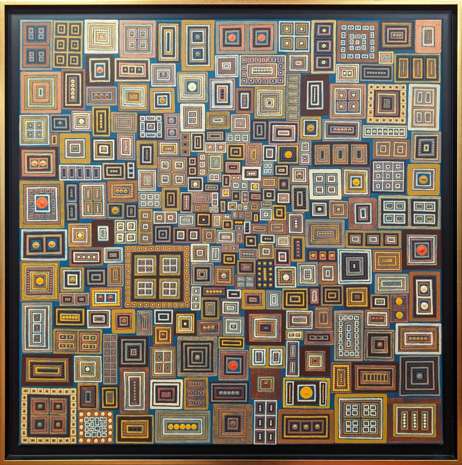 Ville fractale - 80x80 - 2022